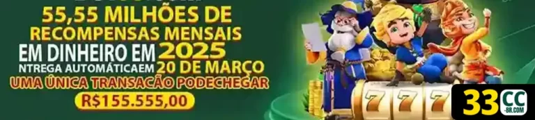 Promoções e bônus no 33CC cassino