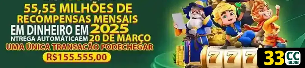 Promoções e bônus no 33CC cassino